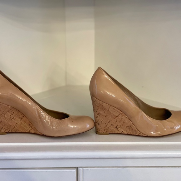 Stuart Weitzman - Nude Corkswoon Wedge - Picture 3 of 5